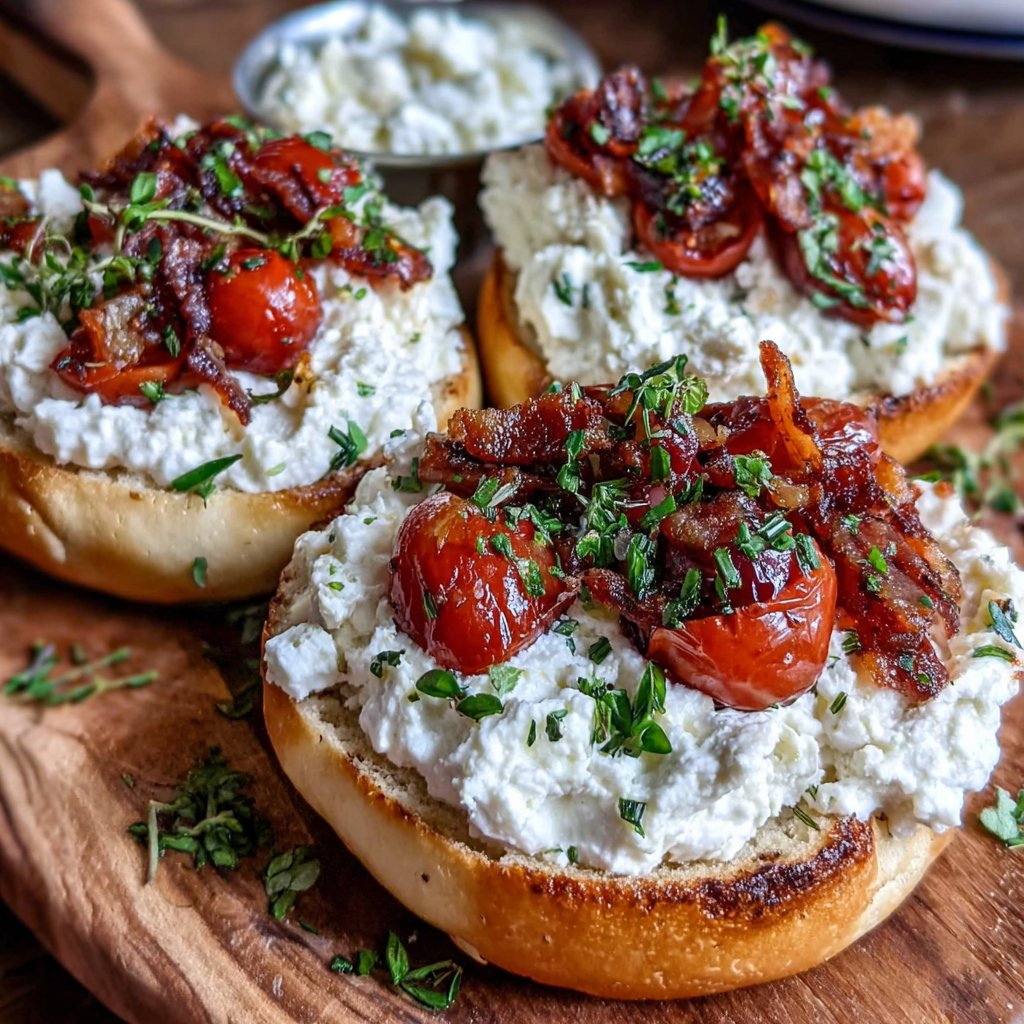 Protein Bagels With Cottage Cheese
