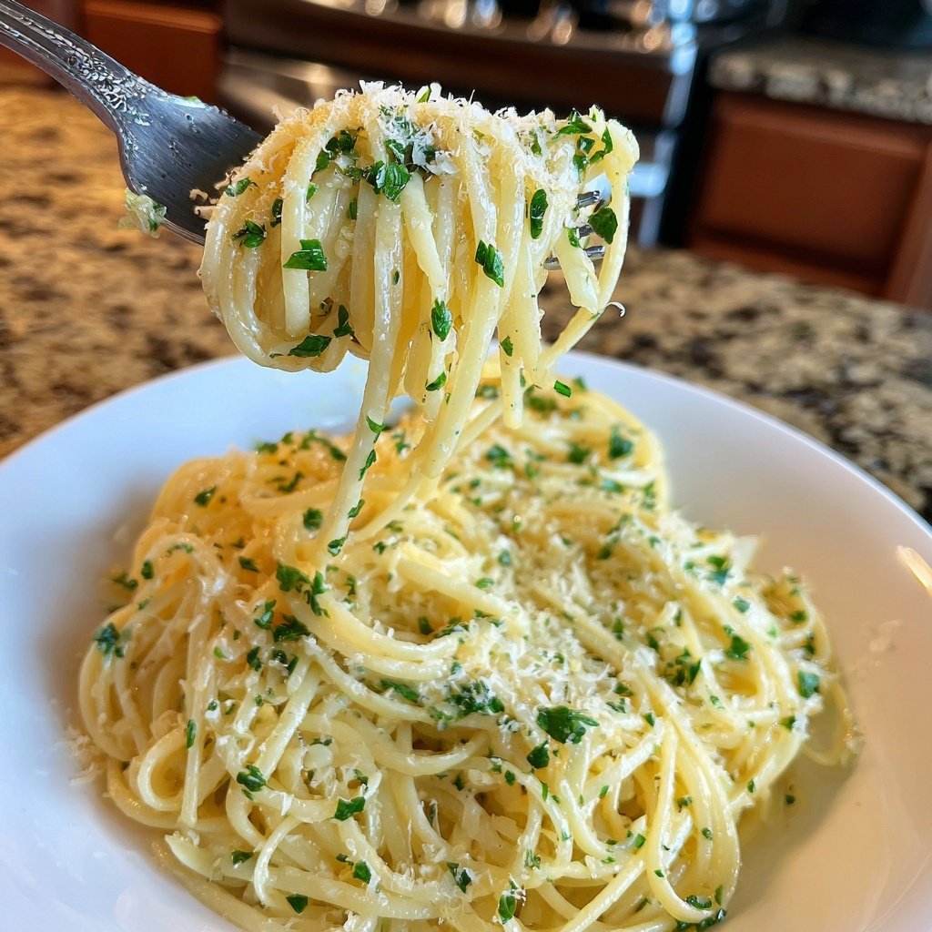 Quick & Easy 15-Minute Garlic Pasta