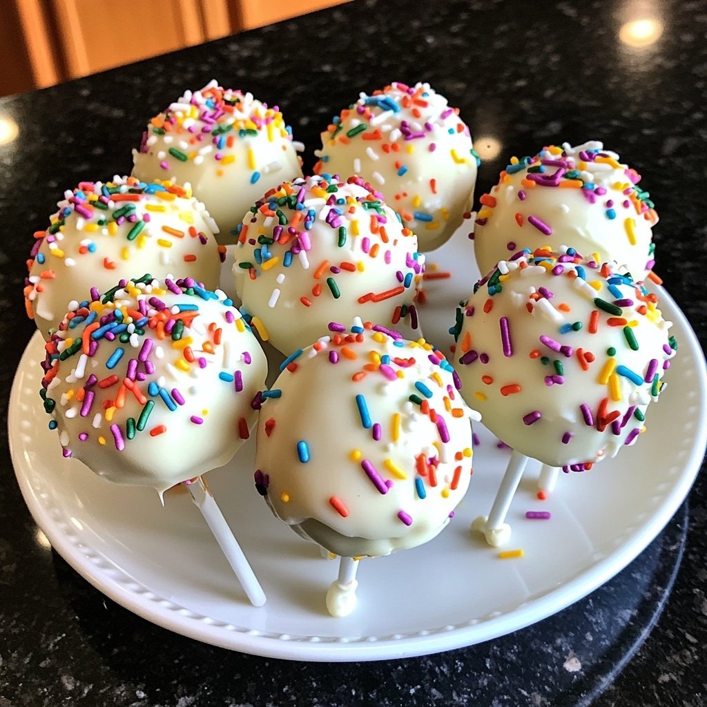 Starbucks Copycat Birthday Cake Pops