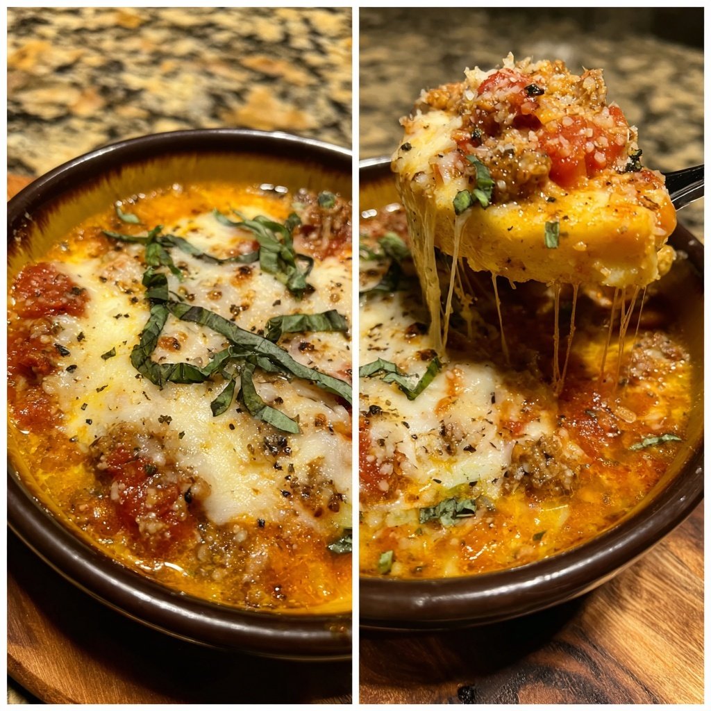 Gluten Free Lasagna Soup