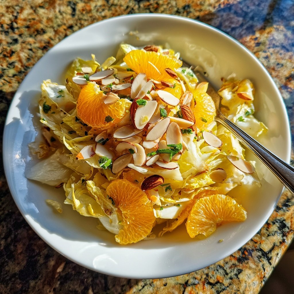 Endive Salad with Orange and Almonds