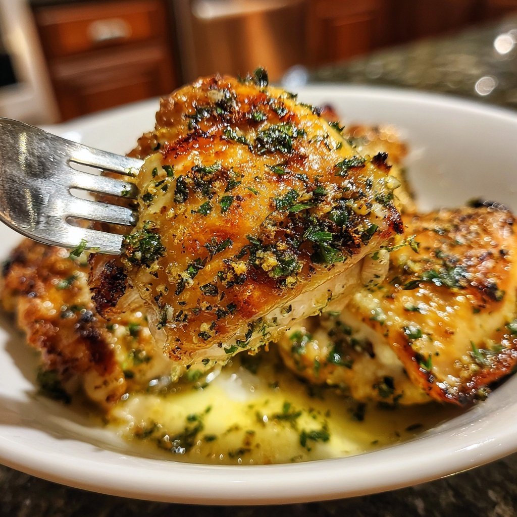 Simple Garlic Butter Chicken Thighs