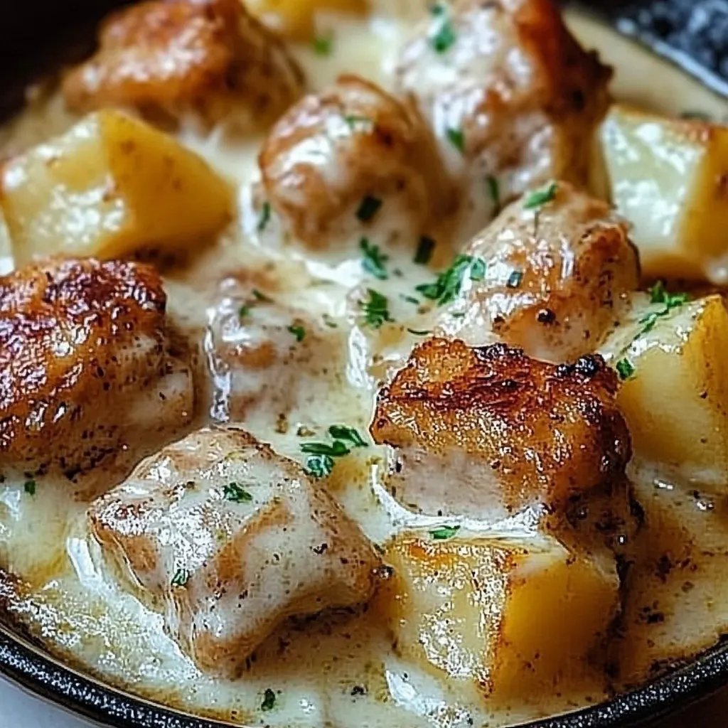 Garlic Parmesan Crockpot Chicken and Potatoes