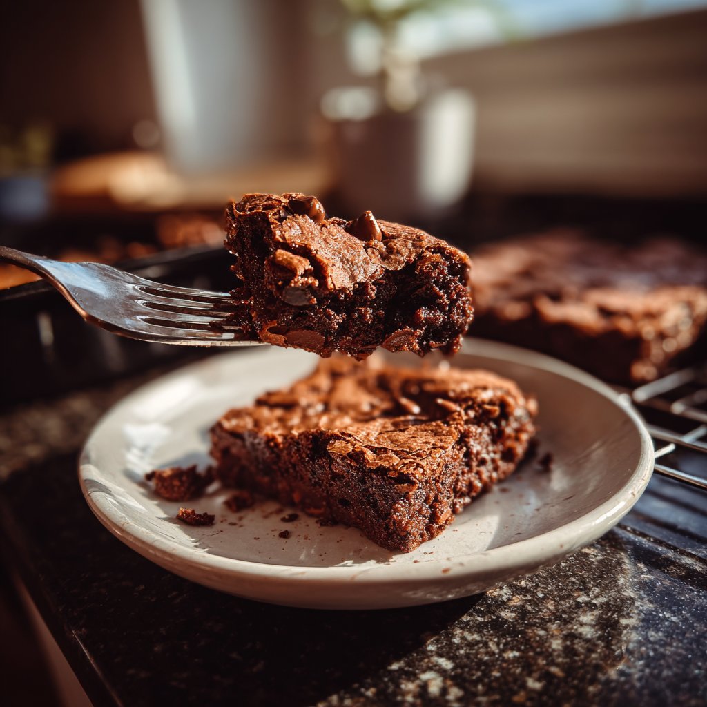 Cottage Cheese Brownies with Cocoa Nibs