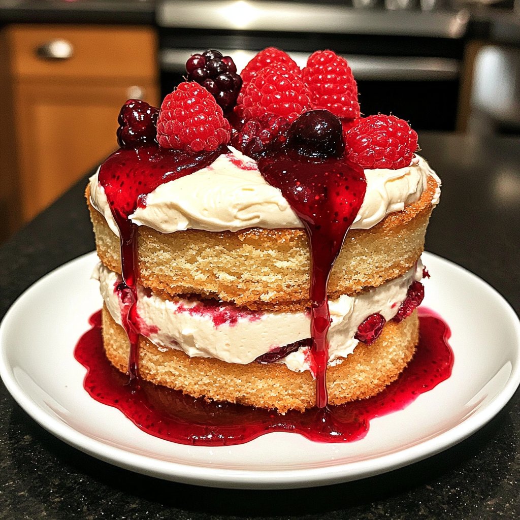 Mini Heart Cake Recipe