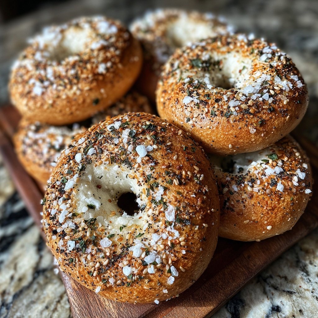 Soft Yogurt Bagels In The Oven