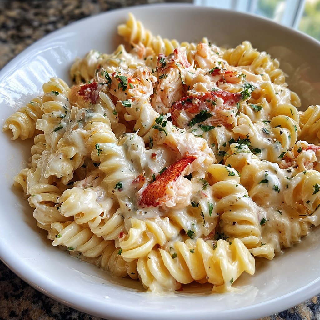 Creamy Lobster Pasta
