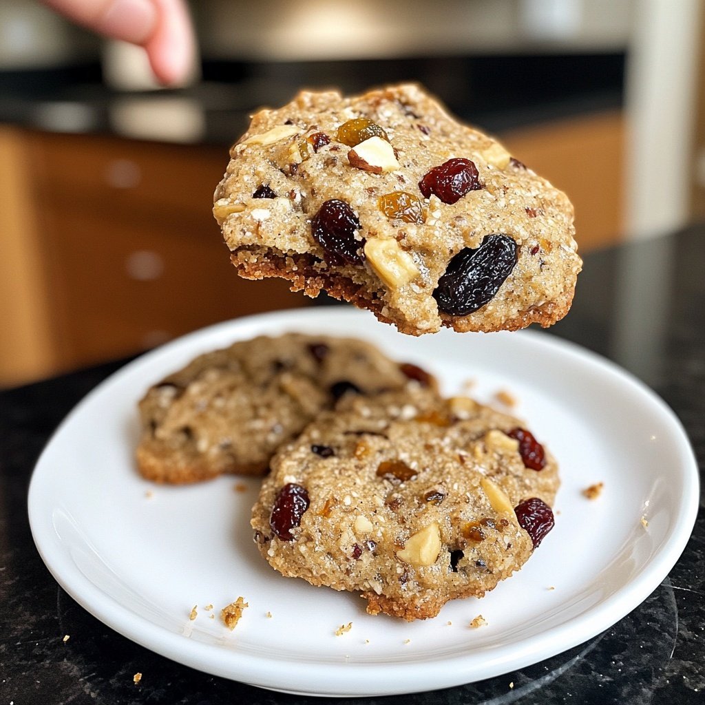 Easy Christmas Fruitcake Cookies Recipe